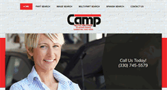 Desktop Screenshot of campsalvage.com